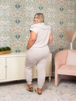 Short Sleeve Quarter Zip Top | S - 3XL Set W/ Sku53648 -STACCATO Sale Store 08e3da8099534adfcf1c955379243547