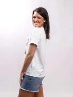 Stripes & Stars Bow Knot Print T-Shirt | S - XL -STACCATO Sale Store 2eb1d4967ee5d03b70489fb40cc8d9fc