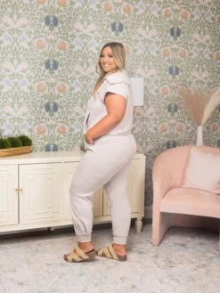 Short Sleeve Quarter Zip Top | S - 3XL Set W/ Sku53648 -STACCATO Sale Store 2ecf162567d6b6022563c57b899b3a88