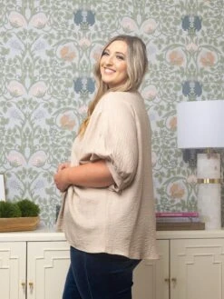 V-Neck Short Sleeve Top | S - 3XL Set W/ Sku52573 -STACCATO Sale Store 2ef982f73169457ef2f7029a0fbb9022