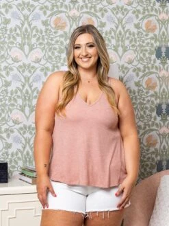 Ribbed Space Dyed Swing Tank | S - L -STACCATO Sale Store 3c89471780bcd5848904239992650db5