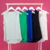 Sleeveless Mini Ruffle V-Neck Top| S - 3XL -STACCATO Sale Store 4583db00b6544bcb6f83aa4b770a3a14