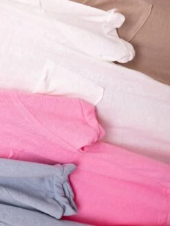 Round Neck Twisted Short Sleeve Banded Henley Top | S - 3XL -STACCATO Sale Store 4f0b002cddc6aaaa925aea1d80cc1a32