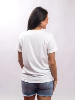 Stripes & Stars Bow Knot Print T-Shirt | S - XL -STACCATO Sale Store 5e2779a679dab81841f93977fa445aa8