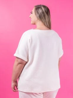 Textured Split Neck Short Sleeve Top | S - 3X Set W/ Sku51308 10 Textured Split Neck Short Sleeve Top | S - 3X Set W/ Sku51308 -STACCATO Sale Store 617955812cddd1f603d0c2e1e48e2d0a