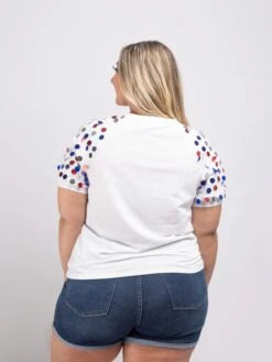 BiBi Party In The USA Puff Sleeve Top | S - XL 7 BiBi Party In The USA Puff Sleeve Top | S - XL -STACCATO Sale Store 65979c887274c31ce597cf45b4c2787a