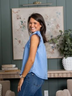 Checkered Organza Ruffled Sleeve Blouse | S - L -STACCATO Sale Store 6afbf4a7724627e340b0c2edb7f67704