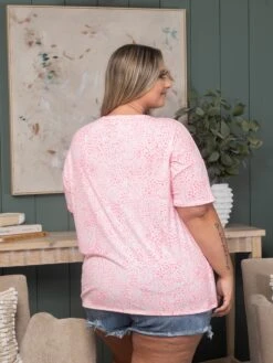 Animal Print V-Neck Top With Side Slits | S - 3XL -STACCATO Sale Store 6d1caa37bcdc31a41e5e29dc2ede5896