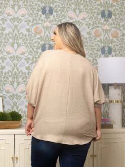 V-Neck Short Sleeve Top | S - 3XL Set W/ Sku52573 -STACCATO Sale Store 7cae776483ce31a4429457d69c3a63e2