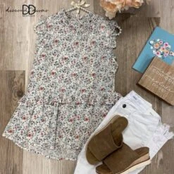 Sophia Floral Print Top *Final Sale*