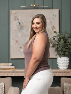 Sleeveless Top With Cowl Neck | S - 3X -STACCATO Sale Store 933685d7a630bd86c9c466fe2d34af15