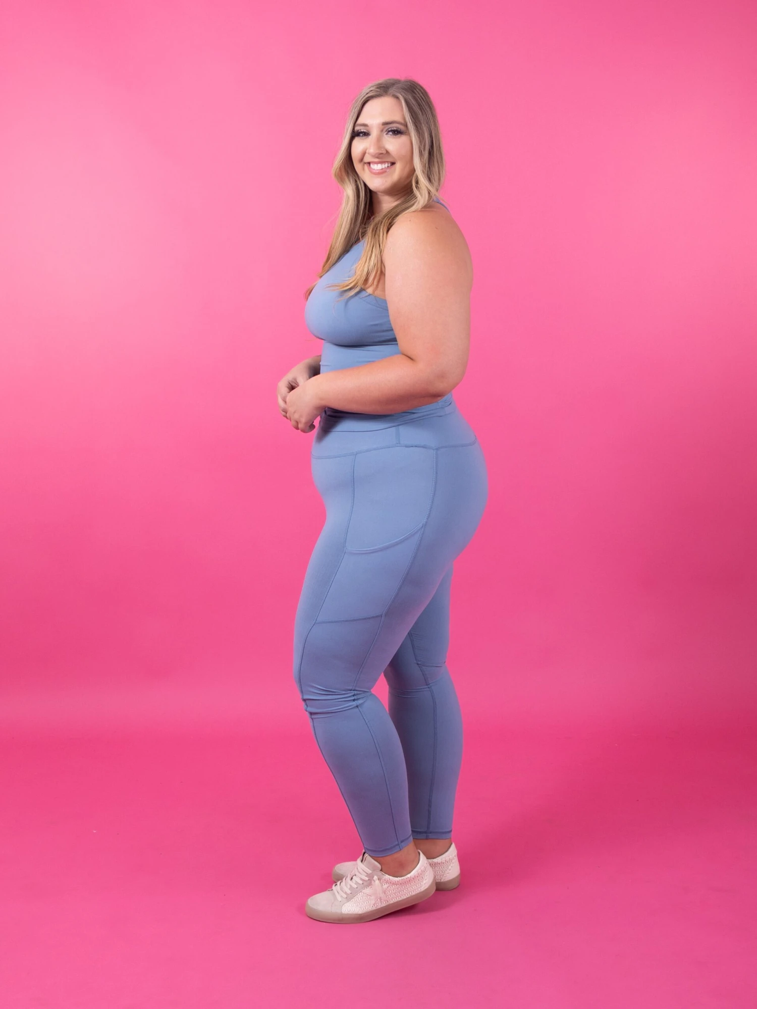 Butter Sleeveless Racer Back Top | S - 3XL Set W/ Sku51576 6 Butter Sleeveless Racer Back Top | S - 3XL Set W/ Sku51576 - Image 4