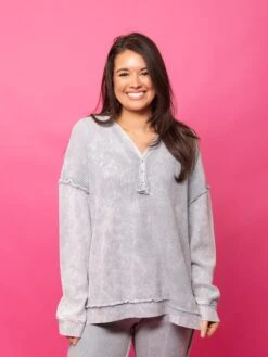 Thermal Washed Button Down Top | S - 3X Set W/ Sku50317 -STACCATO Sale Store DFeBHY3Yk5BrpXaa7MuFXffJk4iP01JeK7ENYCsp