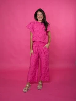 Short Sleeve Relaxed Eyelet Lace Top |S-L Set W/ Sku49807 -STACCATO Sale Store EkuHiW5C7iXJKgnoqsjfS2iMLfGhPOX175UptE3g