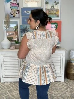 Morning Convos Top *Final Sale* -STACCATO Sale Store GEXEo2wI7oghbhtj9HTMBMUN0pGVyAjkzhiNx0zF