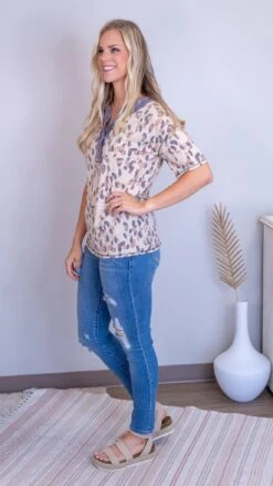 Step Into The Wild Top *Final Sale* -STACCATO Sale Store KCsCPjCOumPb8SwiGffL2rhKroyaj38okeU70EGz