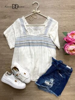 Taking A Seat Top *Final Sale*