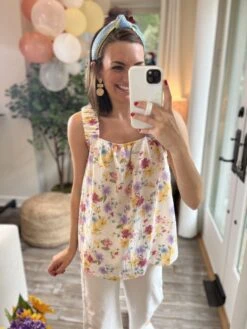 Floral Print Tank Top | S - 3XL *Final Sale*