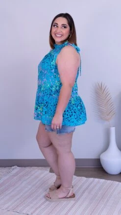 Summer Solstice Animal Print Halter Top *Final Sale* -STACCATO Sale Store Rt5BN8TKzUlkUSIpr20edU22DPyLugoQB7mhILiq