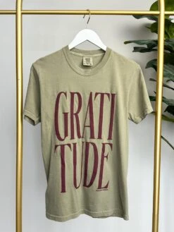 Sage Gratitude Graphic Tee | S-3X