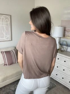 Bamboo Round Neck Crop Top | S - L - -STACCATO Sale Store XFYElo7DGcwhSHxbucgIJRXThr8eHbFhvUA8bapx