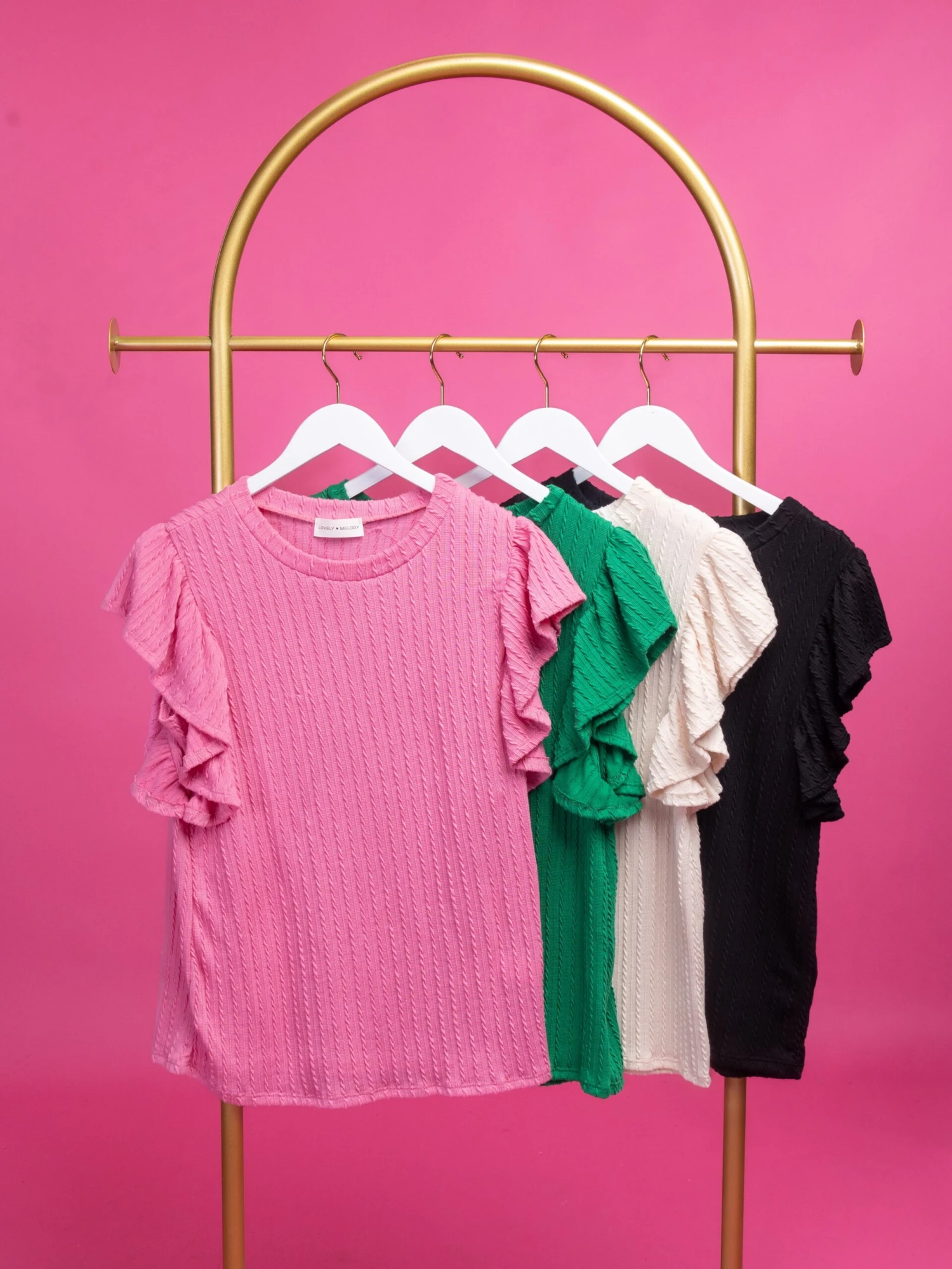 Boho Breeze Ruffle Sleeve Top | S - 3XLSet W/ Sku49295 3 Boho Breeze Ruffle Sleeve Top | S - 3XLSet W/ Sku49295