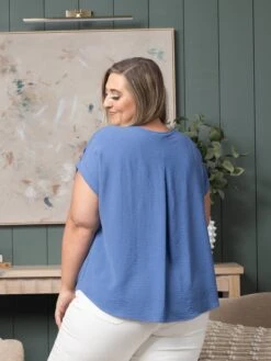 Solid Short Sleeve Top | S-L -STACCATO Sale Store aa886c60ced01c08ddc661c8ef0977ee