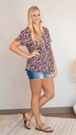 Never Too Far Top *Final Sale* -STACCATO Sale Store azFfrxgdKt8J6klj9i57CEU86kjSdNV8Cc26krdf