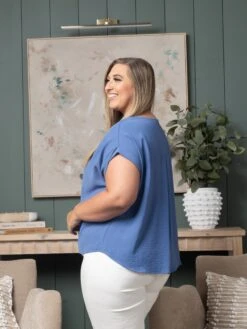 Solid Short Sleeve Top | S-L -STACCATO Sale Store b79899b45876b9962ed87232a0aded70