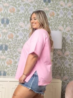 Oversized V-Neck Reversible Short Sleeve Top | S - 3XL Set W/SKU54309 -STACCATO Sale Store b8fc262817a8ad8f7cbf5cc4ed69691d