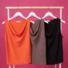 Sleeveless Top With Cowl Neck | S - 3X -STACCATO Sale Store cae35eaaeb4acd1a687ce08ab8e81321