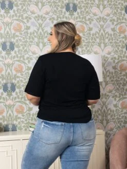 Loose Fit Short Sleeeve Top | S-3X -STACCATO Sale Store d83f3486e452fa406c400b43ced6155c