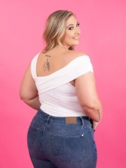 Cross Shoulder Bodysuit | S-L *Final Sale* -STACCATO Sale Store ddcd396f37fda1c599e5ca03cc1d53e4