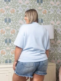 Mock Neck Short Sleeve Top | S - 3XL Set W/ Sku53646 -STACCATO Sale Store ef15f84f70e61d523703d7c2269fe886