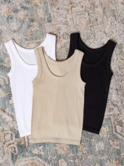 Zenana Rayon/Span 2 Way Neckline Washed Ribbed Tank Top | S/M-L/XL -STACCATO Sale Store fccf3589d02fde076b50aa68988cb460