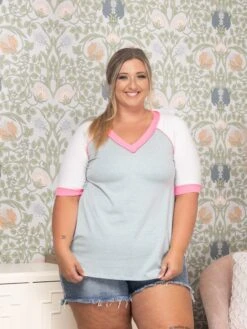 Solid ColorBlock Top | S-L