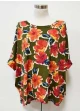Essential Wrinkle Free Floral Dolman Sleeve Top | S - 3X