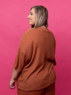 Ribbed Short Sleeve Round Neck Top W/ Chest Pocket | S-3X SET W/ Sku47594 -STACCATO Sale Store horp51aERHV9TKycsT49DX3RrrcZEGtlwi4YcE63