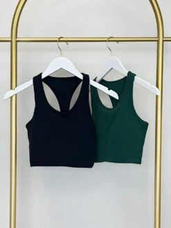 Mono B Extreme Racer Fitted Cropped Tank | S - L SET W/ Sku46621