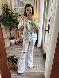 Floral Summer Top | S - 3XL - *Final Sale* -STACCATO Sale Store jiJyA8UJqMyJKIyicIQxcQTdd6D3VwNZR8Tnc567