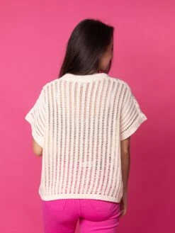 White Birch Short Sleeve Solid Knit Top | S - 3X -STACCATO Sale Store lm2eoMnU2F4hBgJOgfz964AsUus3zjZXlbDgGL1I