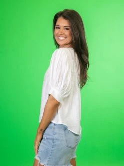 Round Neck Short Puff Sleeve Top | S-L -STACCATO Sale Store pD7rmfBVHclIrs3m8KKdkRj6Kd1FCTaSwyKDnfll