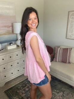 Babydoll Woven Top With Large Collar And Stitch Detailing *Final Sale* -STACCATO Sale Store rUONdXEkj9o313bUi6Gg2y03VfXChLtNCMoMoGk1