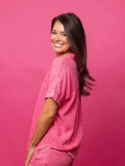 Zenana Washed Linen Raw Edge Short Sleeve Collared Shirt | S - XL Set W/ Sku50368 12 Zenana Washed Linen Raw Edge Short Sleeve Collared Shirt | S - XL Set W/ Sku50368 -STACCATO Sale Store sPDeL1pR4YsUGKgjK134r0rPc6ql4bvIlDusyFDO