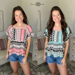 Fun And Free Top *Final Sale*